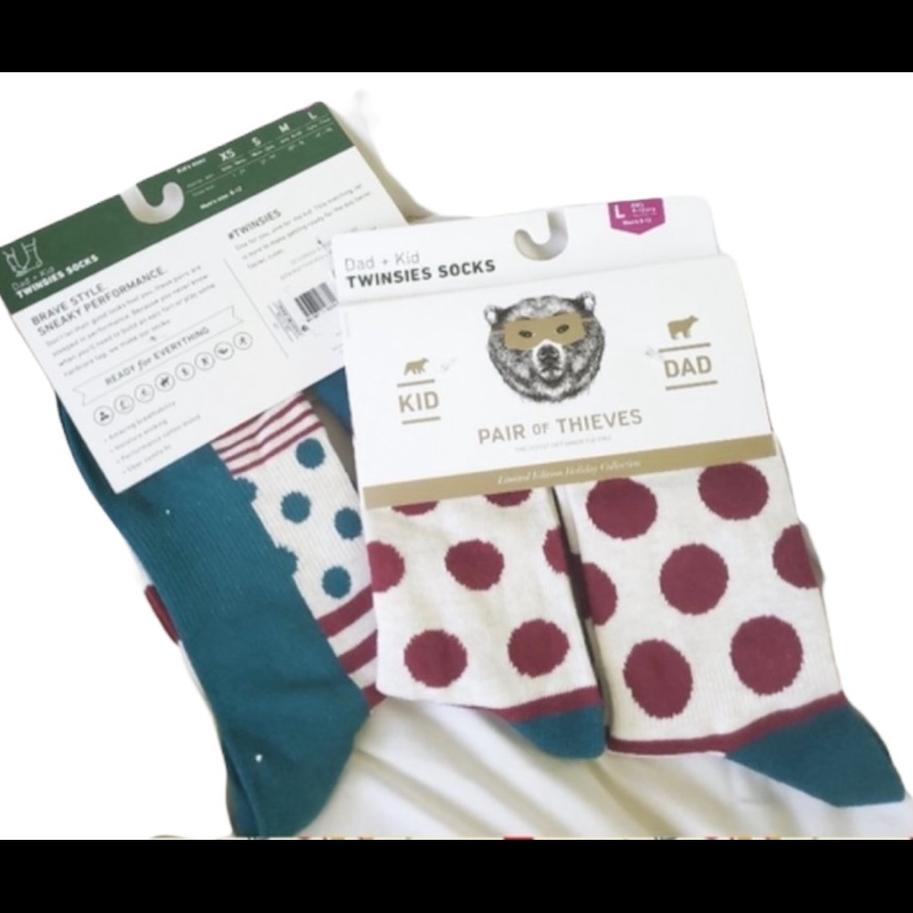 Pair of Thieves Kid and Me Socks - Picture 4 of 4